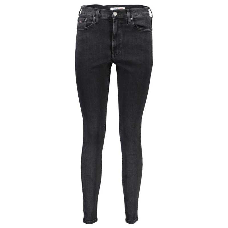 Tommy Hilfiger Black Cotton Jeans &amp; Pant, theFeinheit