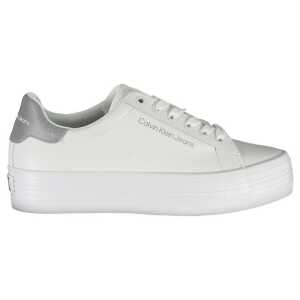 Calvin Klein White Polyester Sneaker