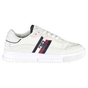 Tommy Hilfiger White Polyester Sneaker