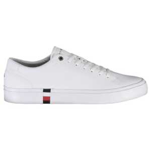 Tommy Hilfiger White Polyester Sneaker