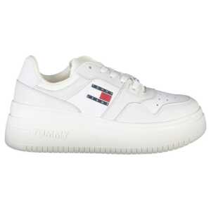 Tommy Hilfiger White Polyester Sneaker