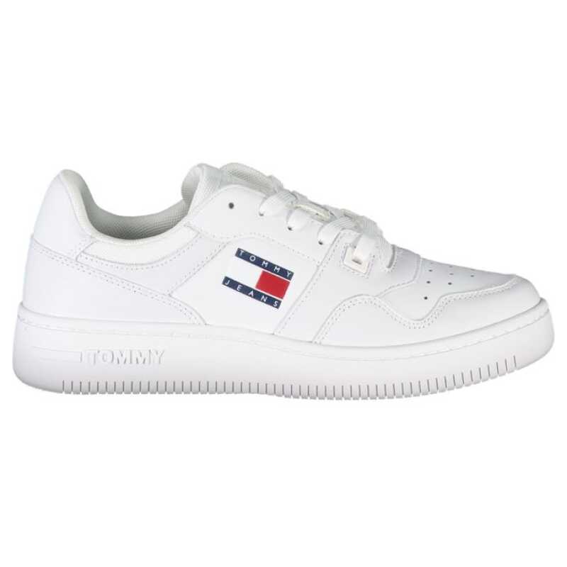 Tommy Hilfiger White Polyester Sneaker, theFeinheit