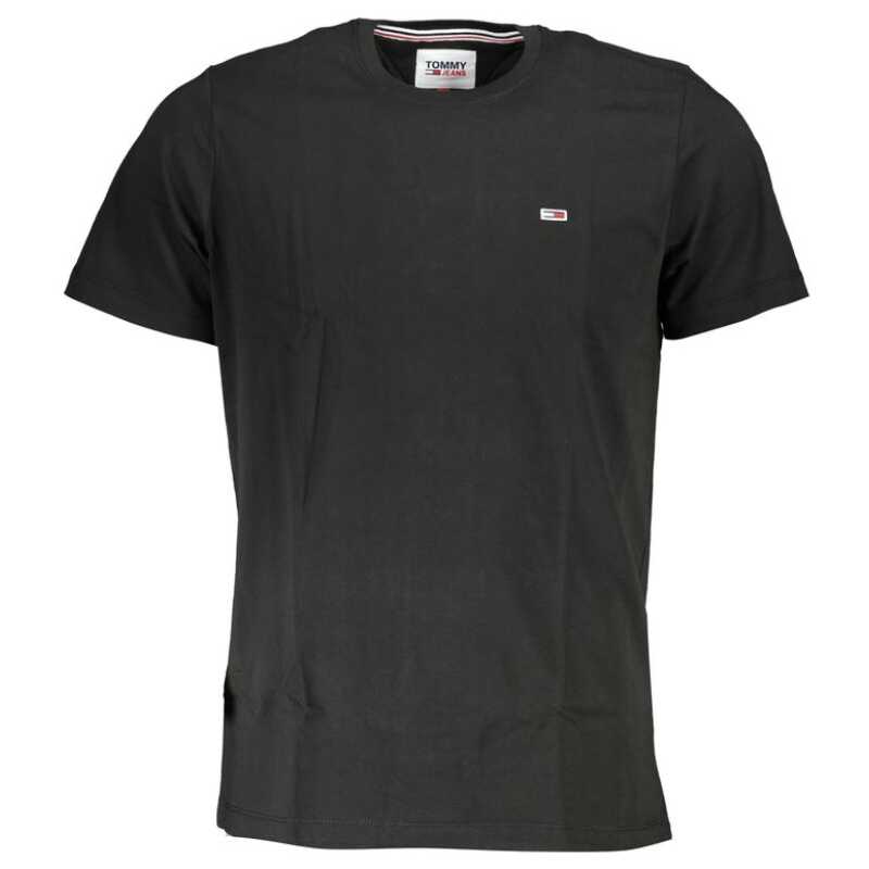 Tommy Hilfiger Black Cotton T-Shirt, theFeinheit