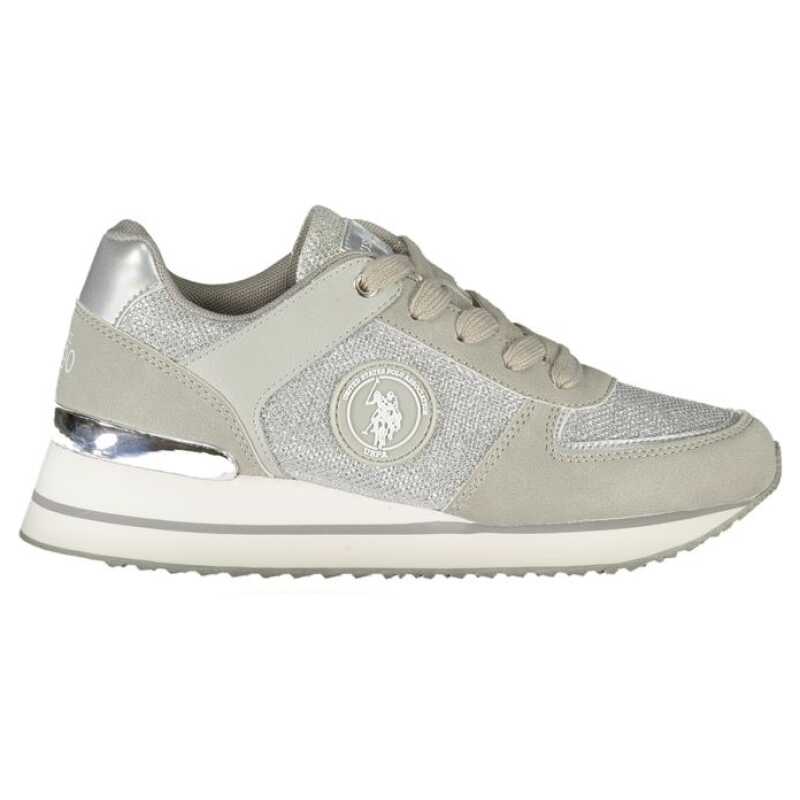 U.S. POLO ASSN. Gray Polyester Sneaker, theFeinheit