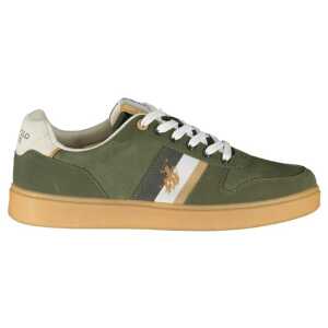 U.S. POLO ASSN. Green Polyester Sneaker
