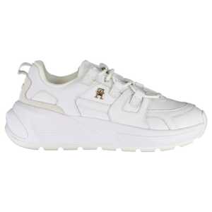 Tommy Hilfiger White Polyester Sneaker