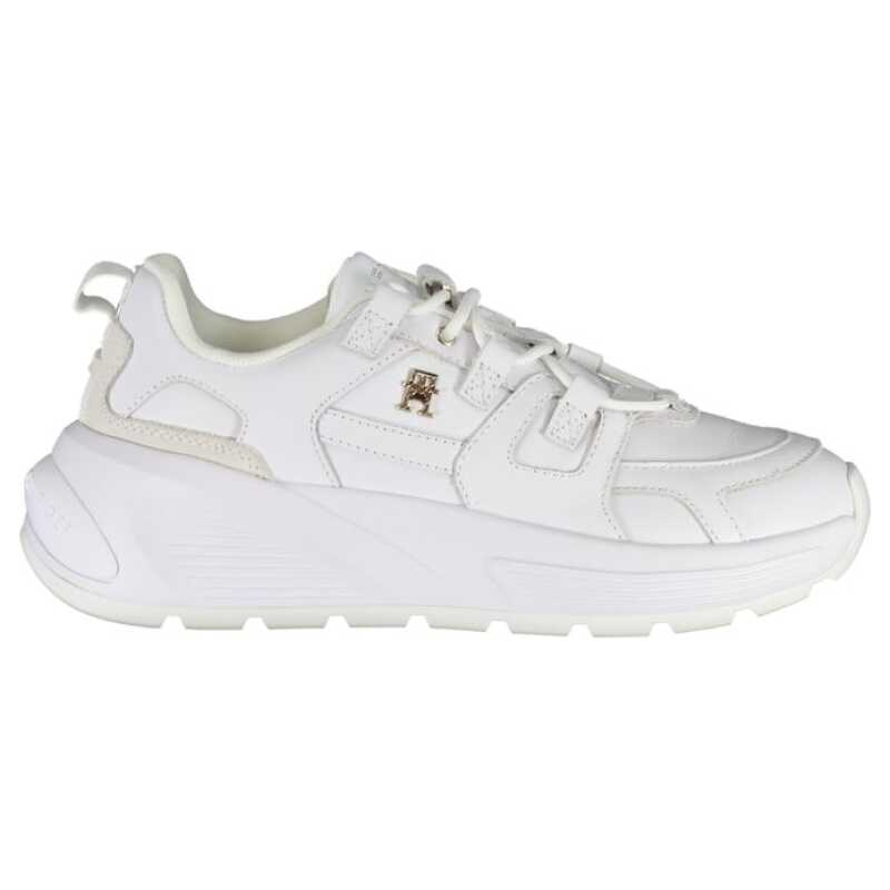 Tommy Hilfiger White Polyester Sneaker, theFeinheit