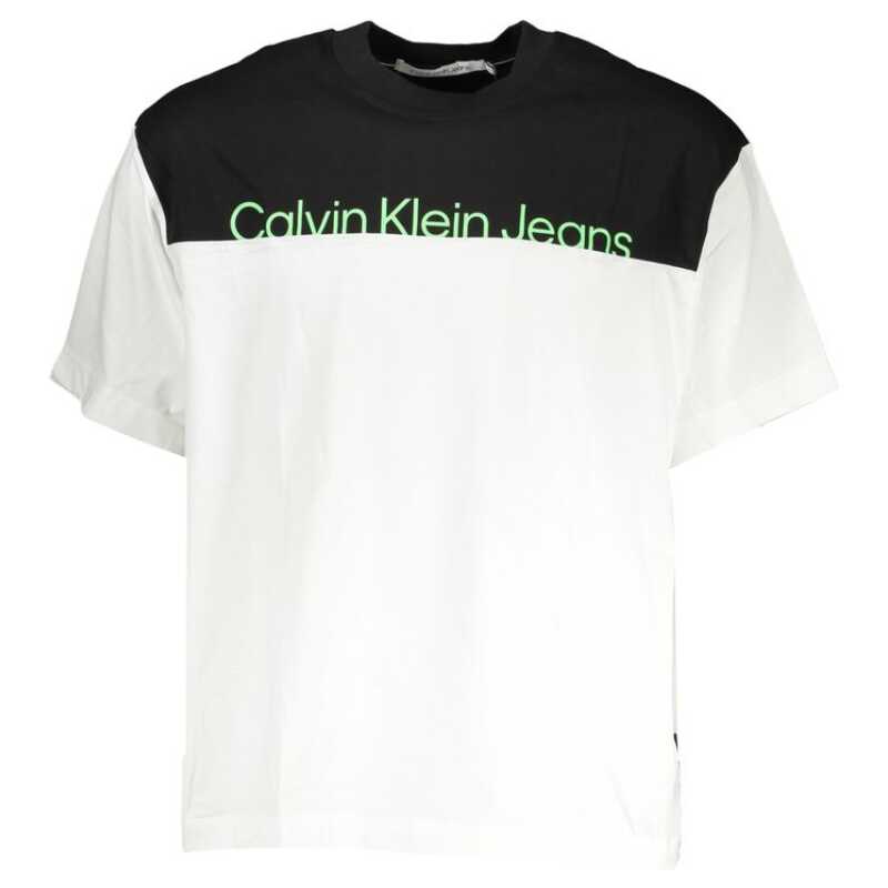Calvin Klein White Cotton T-Shirt, theFeinheit