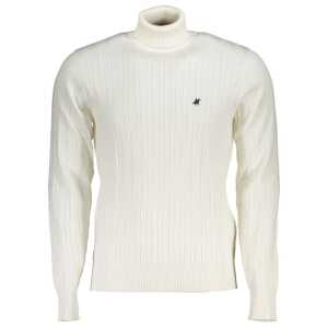 U.S. Grand Polo White Nylon Sweater