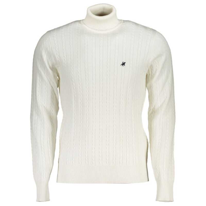 U.S. Grand Polo White Nylon Sweater, theFeinheit