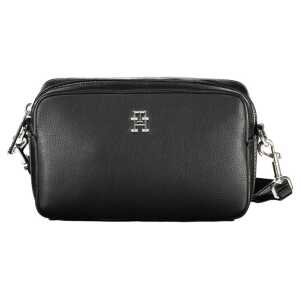 Tommy Hilfiger Black Polyester Handbag