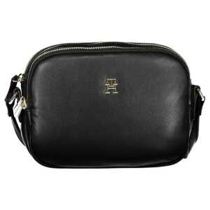Tommy Hilfiger Black Polyester Handbag