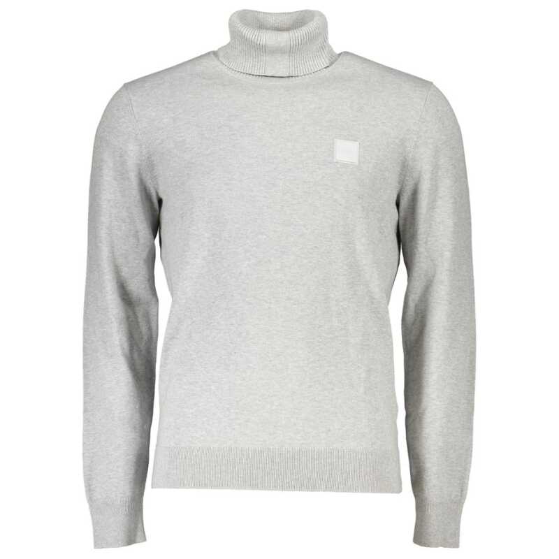 Hugo Boss Gray Cotton Sweater, theFeinheit