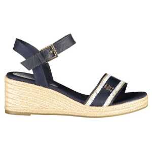 Tommy Hilfiger Blue Polyester Sandal