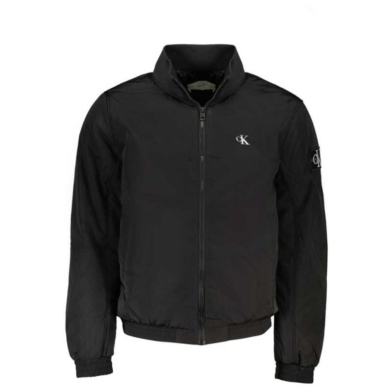 Calvin Klein Black Polyester Jacket, theFeinheit
