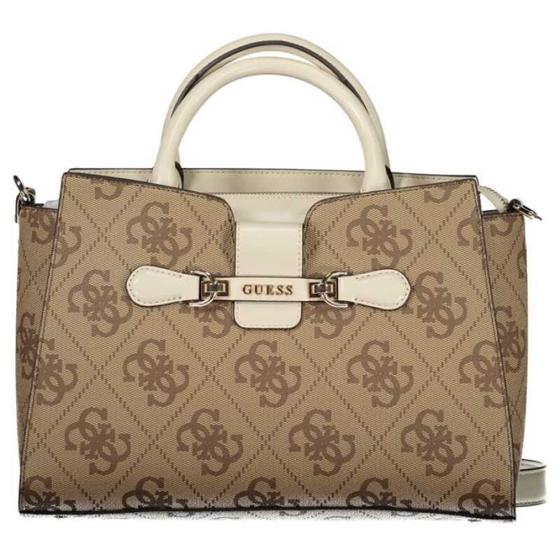 Guess Jeans Beige Polyethylene Handbag, theFeinheit
