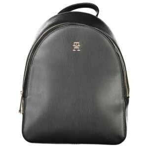 Tommy Hilfiger Black Polyethylene Backpack