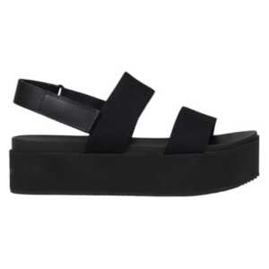 Calvin Klein Jeans Black Organic Cotton Sandal