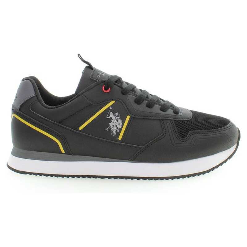 U.S. POLO ASSN. Black Polyester Sneaker, theFeinheit