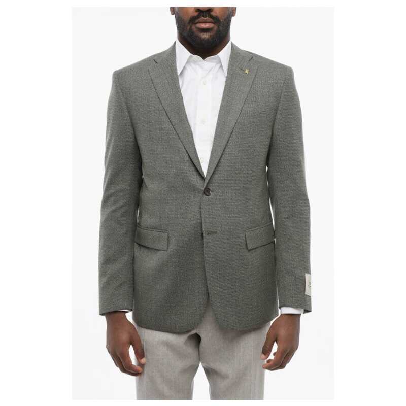 Corneliani CC COLLECTION Half-lined REFINED Virgin Wool Blazer, theFeinheit