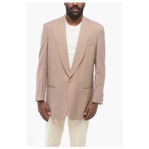 Gucci Mohair Blend Blazer with Shawl Lapel