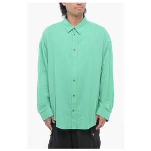 Acne Studios Solid Color Long Sleeves Polo Shirt
