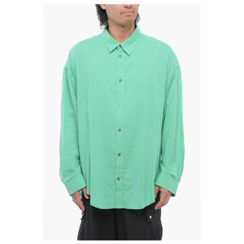 Acne Studios Solid Color Long Sleeves Polo Shirt, theFeinheit