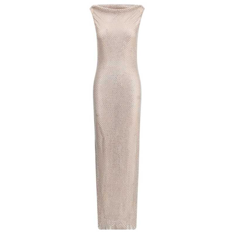 Self-Portrait Rhinestone maxi Dress, theFeinheit