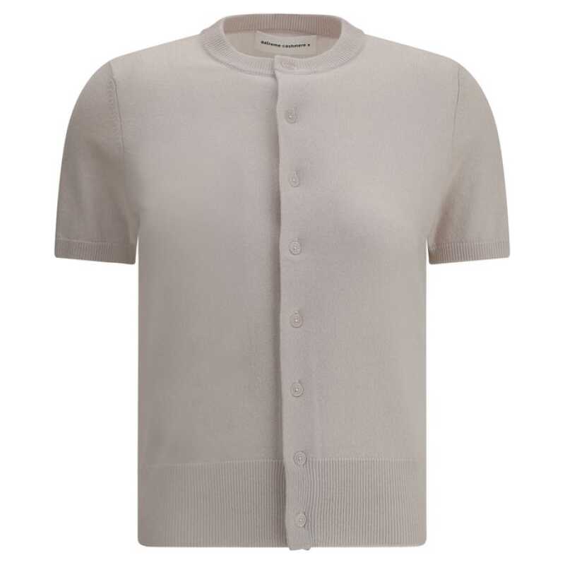 Extreme Cashmere Short-sleeve Cardigan, theFeinheit