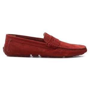Bally Bordeaux Leather Loafer
