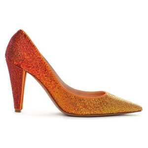 Alexandre Vauthier Bicolor Leather And Satin  Pump