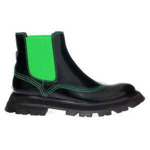 Alexander McQueen Multicolor Leather Boot