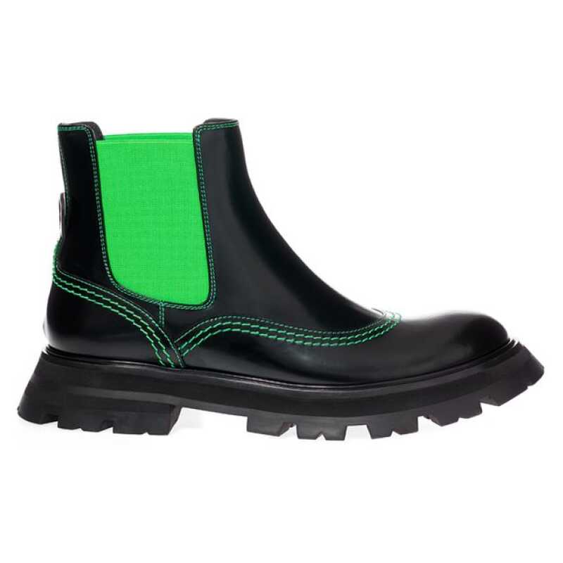 Alexander McQueen Multicolor Leather Boot, theFeinheit