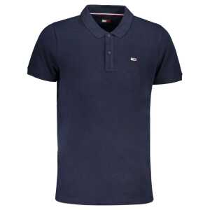 Tommy Hilfiger Blue Cotton Polo Shirt