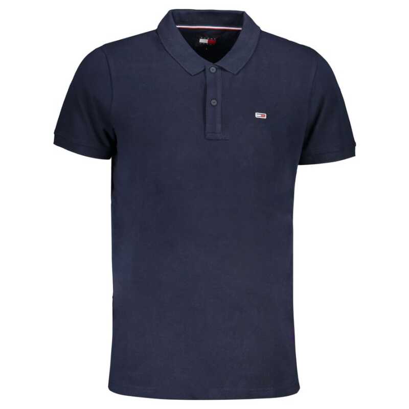 Tommy Hilfiger Blue Cotton Polo Shirt, theFeinheit