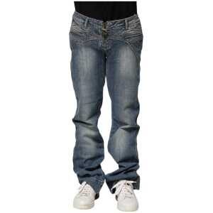 Just Cavalli Blue Washed Straight Fit Men Denim Jeans