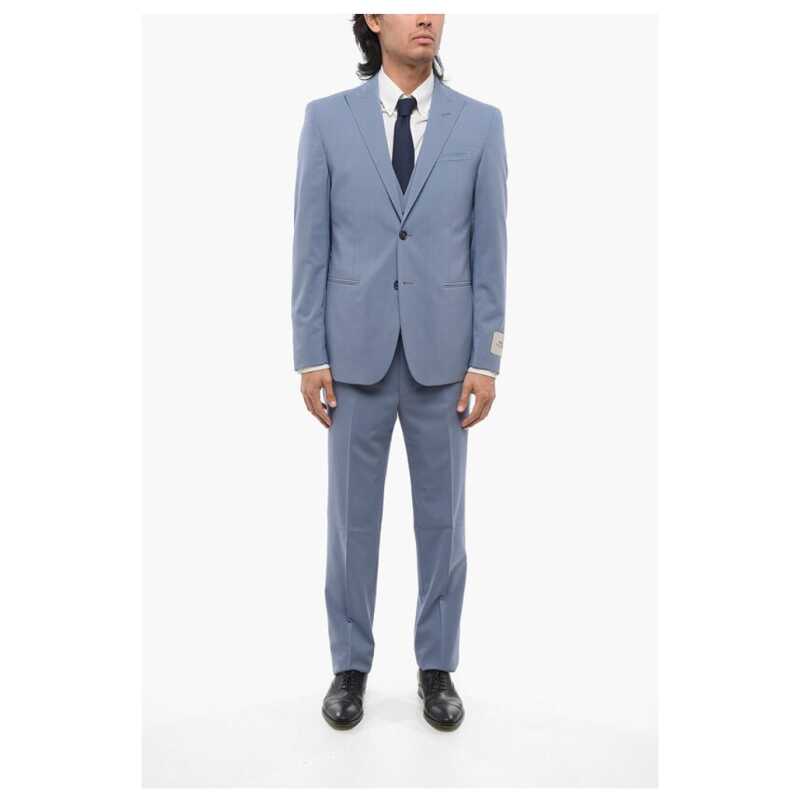 Corneliani CC COLLECTION 3-Piece REFINED Suit with Peak Lapel, theFeinheit