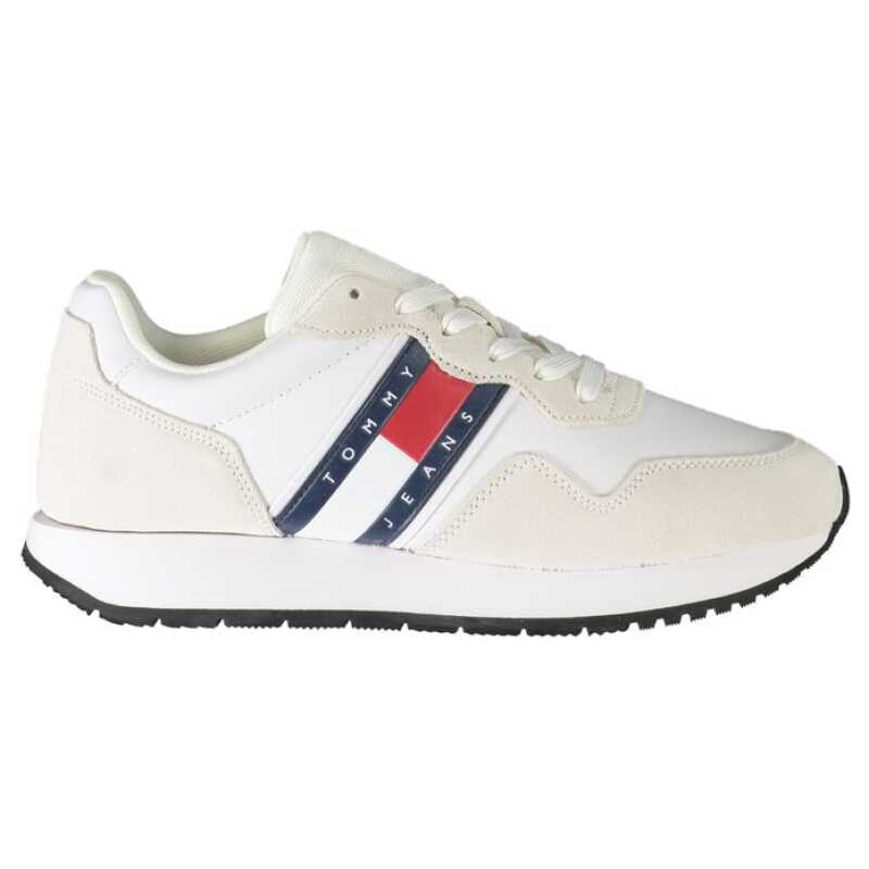 Tommy Hilfiger White Polyester Sneaker, theFeinheit