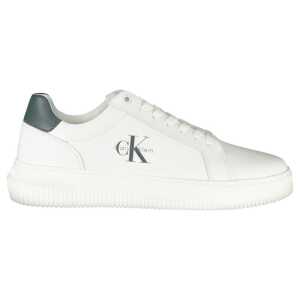 Calvin Klein White Leather Men Sneaker