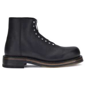 Alexander McQueen Studded leather Ankle Boots