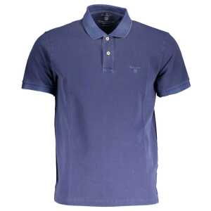 Gant Blue Cotton Polo Shirt