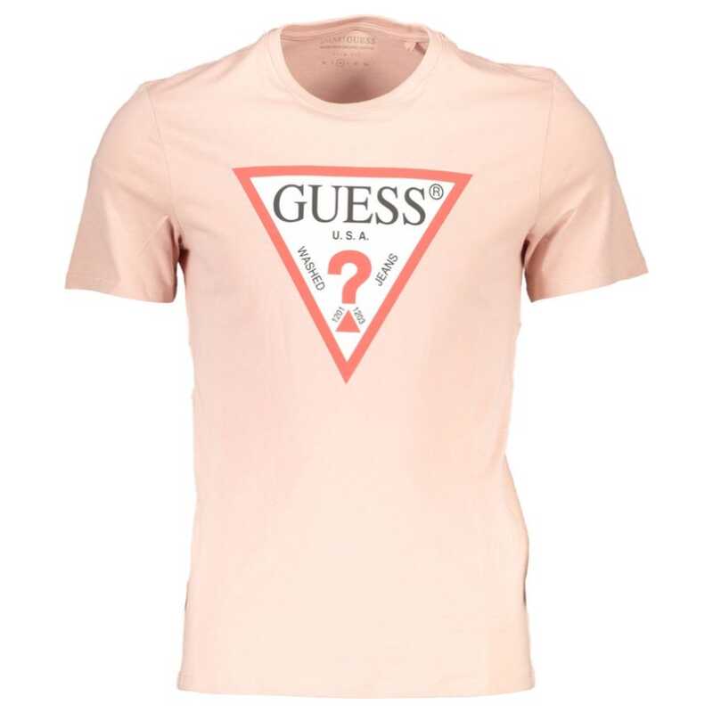 Guess Jeans Pink Cotton T-Shirt, theFeinheit
