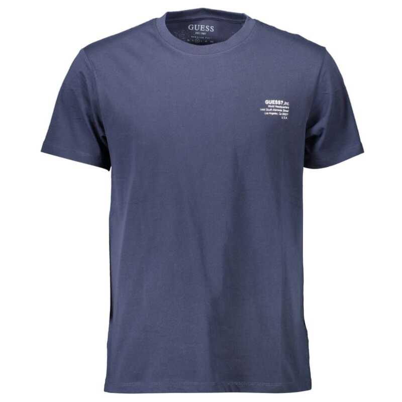Guess Jeans Blue Cotton T-Shirt, theFeinheit