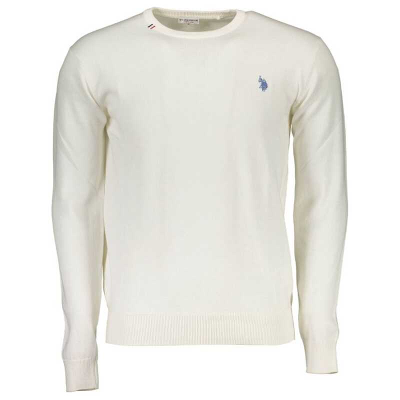 U.S. POLO ASSN. White Cotton Sweater, theFeinheit