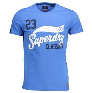 Superdry Blue Cotton T-Shirt