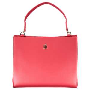 Tommy Hilfiger Red Polyethylene Handbag
