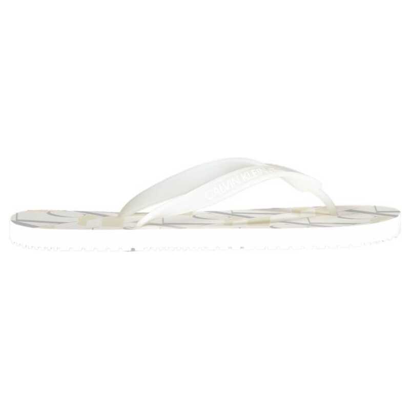 Calvin Klein White Polyester Sandal, theFeinheit