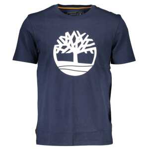 Timberland Blue Cotton T-Shirt