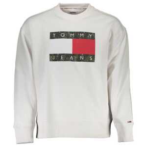 Tommy Hilfiger White Cotton Sweater