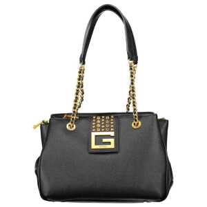 Guess Jeans Black Polyethylene Handbag